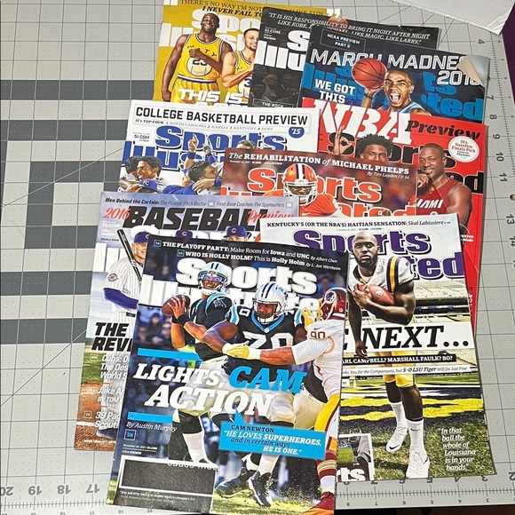 9 Sports Illustrated Magazine Collection - Picture 1 of 10